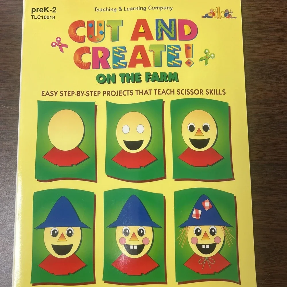 Lot Of 3‎ Cut and Create! Easy Step-by-Step Projects That Teach Scissor Skills